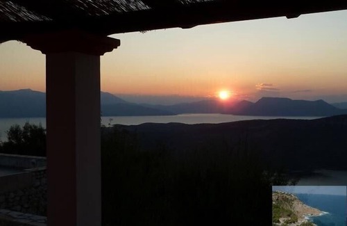Poros Villa | Sunrise House. Lefkada Villa - exceptional sea views - pool - air conditioning