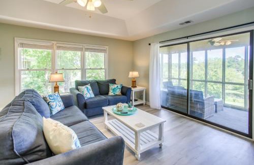 Sea Trail Apartment | Sunset Beach Golf Condo with Pool about 2 Mi to Beach!