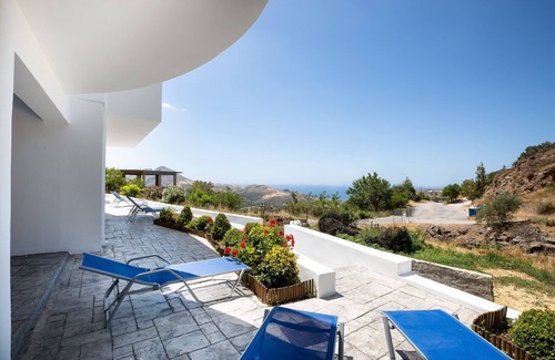 Mariou Villa | Sunset maisonette 2,pool,Near tavern and Plakias