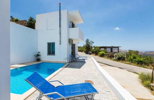 Mariou Villa | Sunset maisonette 3,pool,Near tavern and Plakias