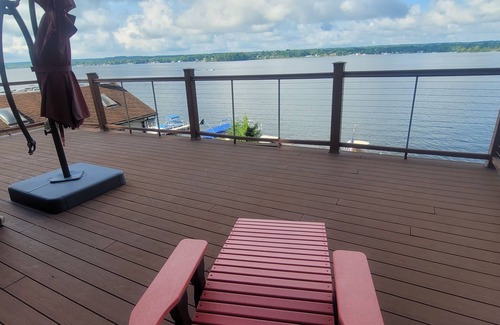 Conneaut Lakeshore House | Sunset on Conneaut Lake