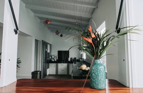 Malendure Villa | Sunset Palm - Creole villa with pool and view of the Cousteau Reserve