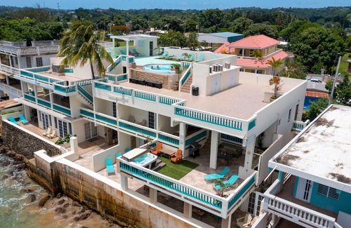 Stella Villa | Sunset Paradise Villas - Oceanfront - Rincon - 50 guests - Private Infinity Pool