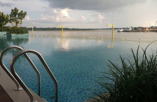 Sibu Condo | sunset & Rejang river view