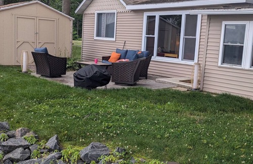 Biron Cottage | Sunset River Vacation! Boat Dock; Pet friendly; Sleeps 9