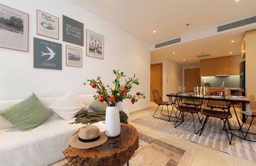 Ngu Hanh Son Apartment | Sunset romantic 2 BR AP balcony ocean view | Private beach