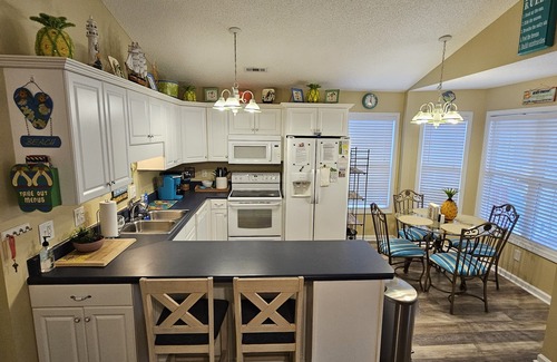 Surfside Beach House | ^Super Clean, Well Equipped Beach House w/Partial Oceanview, Golf Cart, WiFi^