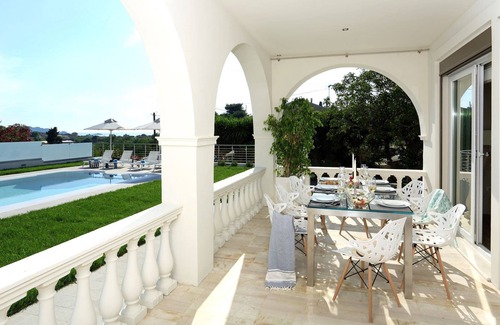 Saoulatika Villa | Super Luxury Corfu Villa | Villa Vozos | Private Pool | 5 BDR | Afionas