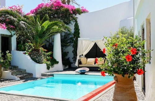 Megalochori Villa | Super Luxury Santorini Villa | Mansion Sophia | Private Pool | Beautiful.