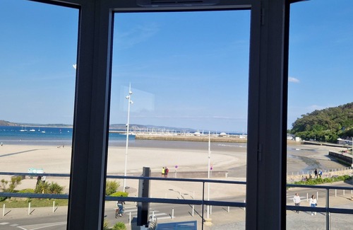 Morgat Apartment | Superb apartment, FULL SEA VIEW, 50 m from the beach
