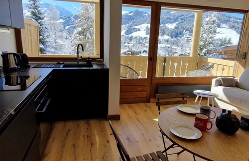 Le Planellet Apartment | Superb apartment with swimming pool and sauna, Golf and ski in, Mont d'Arbois