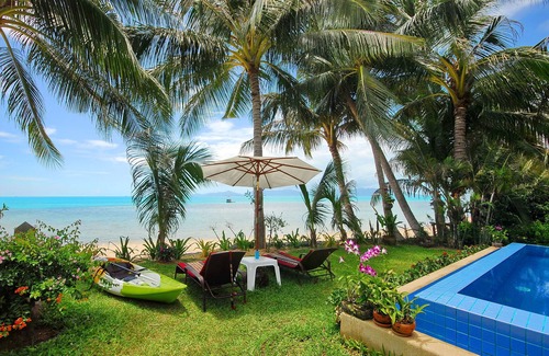 Mae Nam Villa | Superb Beachfront Villa with private Pool & Jacuzzi in tropical garden.
