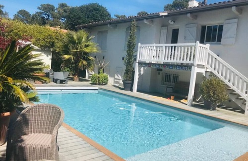 Pyla-sur-Mer Villa | Superb peaceful villa with heated pool and jacuzzi 300 m from the beach