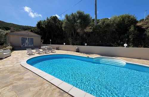 Coti-Chiavari House | Superb sea view villa with private pool for 6 people
