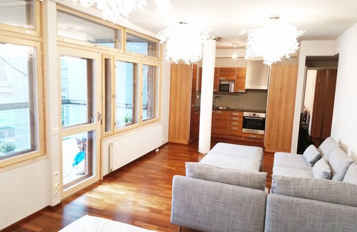 Kluuvi Apartment | Superb sijainti + hiljaisuus + sauna