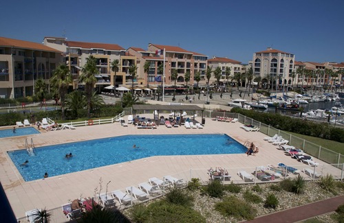 Plage d'Argeles Apartment | Superb T2 (sleeps 4-6) sea and Port Argeles in residence with pool