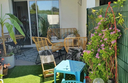 Presqu'ile de Guerande Atlantique Apartment | Superb T3 R.D.Jardin La Baule Heated swimming pool