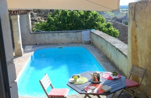 La Baume-de-Transit House | Superb village house in Drôme Provençale. View + Private Pool