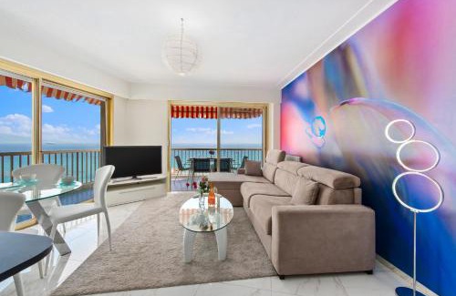 Roquebrune-Cap-Martin Apartment | Superbe 3 pièces vue mer, climatisation, balcon
