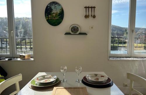 Bogny-sur-Meuse Apartment | Superbe appart rénové vue sur Meuse Le Chic dans le pré