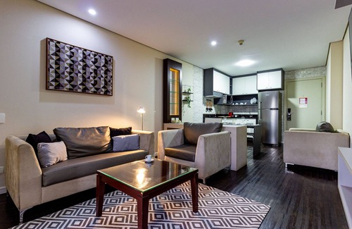 Brooklin Novo Apartment | Superior apartment with 1 queen bed.
