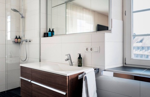 Loerrach Apartment | Superior Doppelzimmer mit Stadtblick