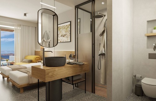Petra Apartment | Superior Room with Private Pool & Sea View