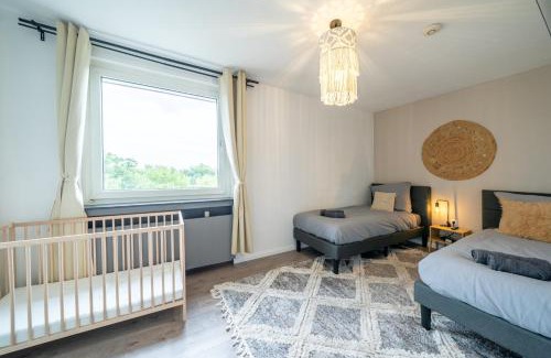 Herne Apartment | SuperSuite2 BohoApartment Balkon