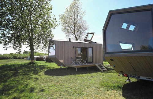 Schillig House | Sustainable Green Tiny House Pioneer 2 in Schillig on the North Sea
