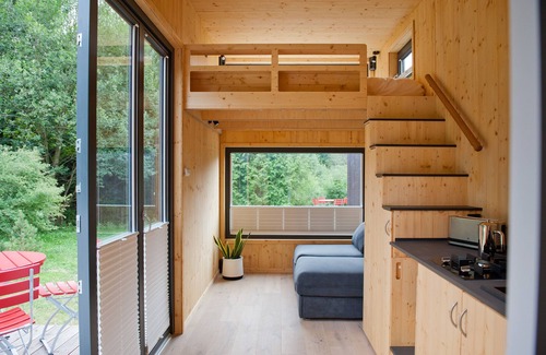 Osterode am Harz House | Sustainable vacation with a dog at the Green Tiny House Nature 4 in Osterode am Harz