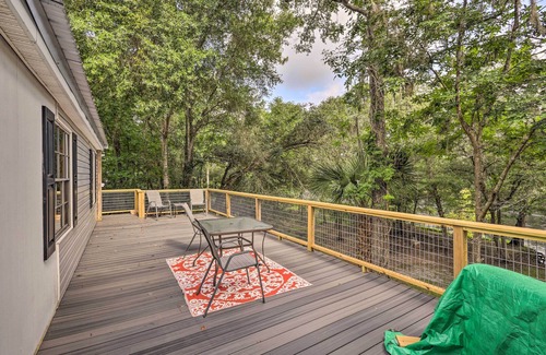 Branford Cabin | Suwannee Riverfront Home: Grill, Near Springs