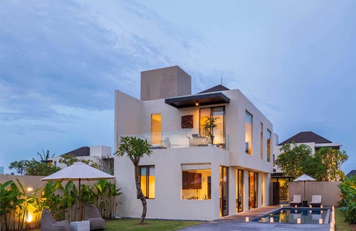 Ketewel Villa | Svarga 3 Bed Beachfront Brand New Stylish Private Pool Villa, Lawn & Gazebo
