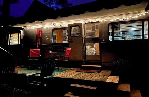 Graysville House | Sweet Vintage Camper in a Fun Farm Setting