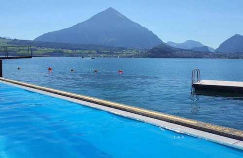Goldiwil Apartment | SwissHut Stunning Views Alps & Lake - Apart. Ringold Up