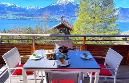 Sigriswil Apartment | SwissHut Stunning Views Alps Lake - Apart. Felden