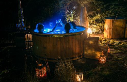 Wiartel House | Szeroki Bór oaza w Puszczy z Sauną, Banią i Jacuzzi