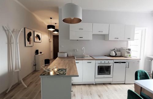 Tarnowskie Gory Apartment | Szmaragdowy apartament przy ulicy Opolskiej