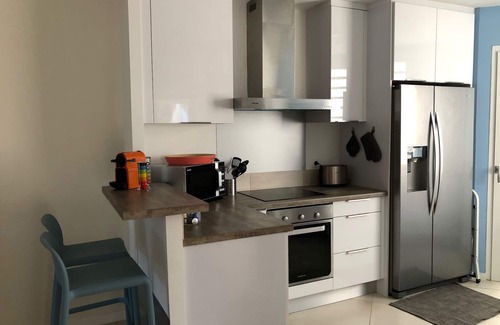 L'Ermitage-les-Bains Apartment | T2 apartment with Hermitage swimming pool 150 m from the lagoon.