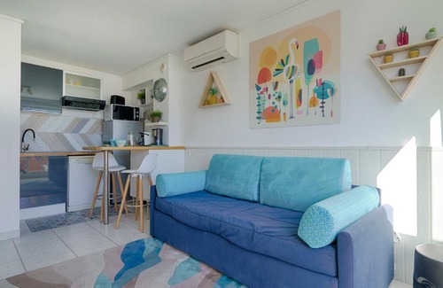 Frontignan Apartment | T2 Mer à 80m Soleil Climatisé Frontignan Plage le parfum du sud