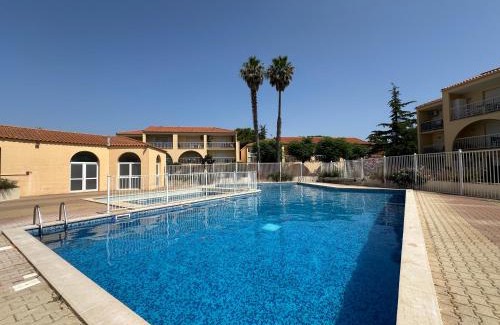 Les Hauts de Canet Apartment | T2 RDC à Canet en Roussillon Europa 4 pers ,piscine,clim, tennis, parking