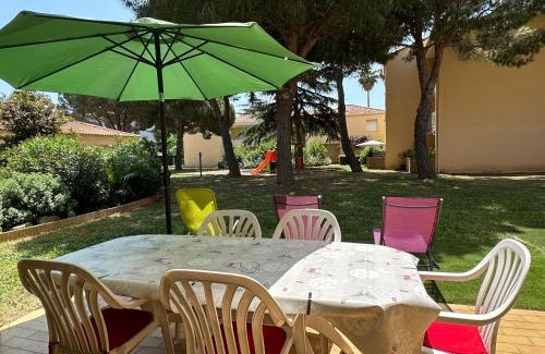 Les Hauts de Canet Apartment | T2 RDC à Canet en Roussillon Europa 4 pers ,piscine,clim, tennis, parking