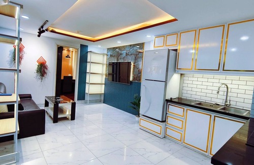 Binh Thanh Apartment | T204 Apt w/Pool - Prime Location in District 3 - TEA GARDEN BY GVRENTING