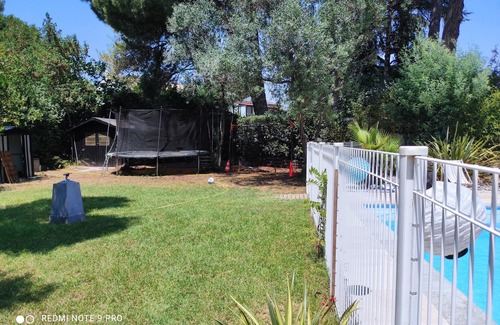 Lattes House | T3 au rdc de Villa Piscine Clim Parking a 8min des Plages