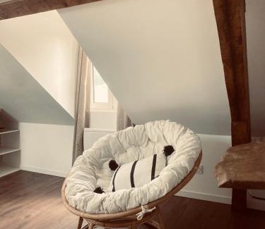 Bagneres-de-Bigorre Apartment | T3 Kokon Lumineux & Chaleureux, Parking, Climatisation