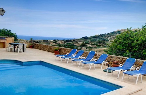 Ghasri House | Ta Tonina - Amazing situated poolvilla with large terrace for max 6 persons