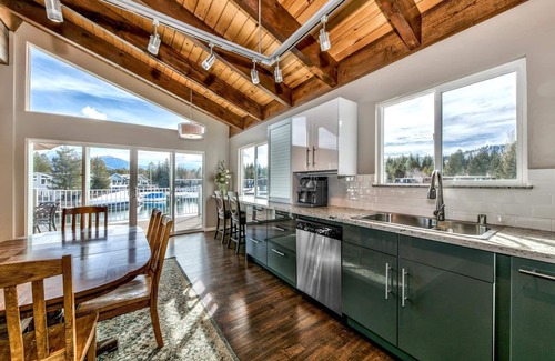Tahoe Keys House | Tahoe Keys Mountain Vistas-Waterfront, Panorama Views, Dock