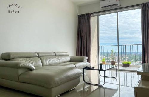 Larut Apartment | Taiping Comfy 3BR Homestay near Lake Garden with WiFi NetFlix