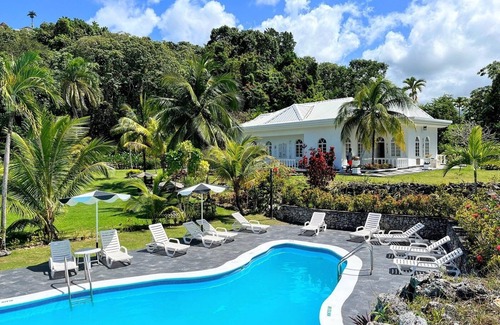 Port Antonio Apartment | Take a boat ride or swim in the beautiful Somerset Falls! FREE Parking & BFast!