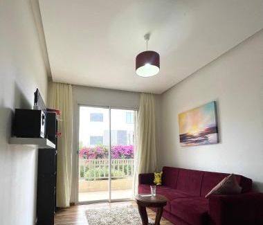 Dar Bouazza Apartment | Tamaris - Appartement Moderne 2 Chambres avec Piscine et Jardin