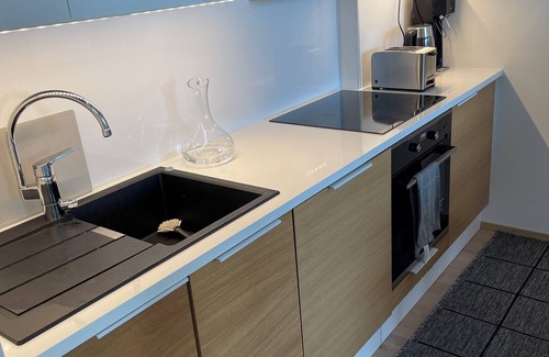 Tampere Apartment | Tampere city view near Nokia Arena - 14th floor with big balcony and sauna (AC)